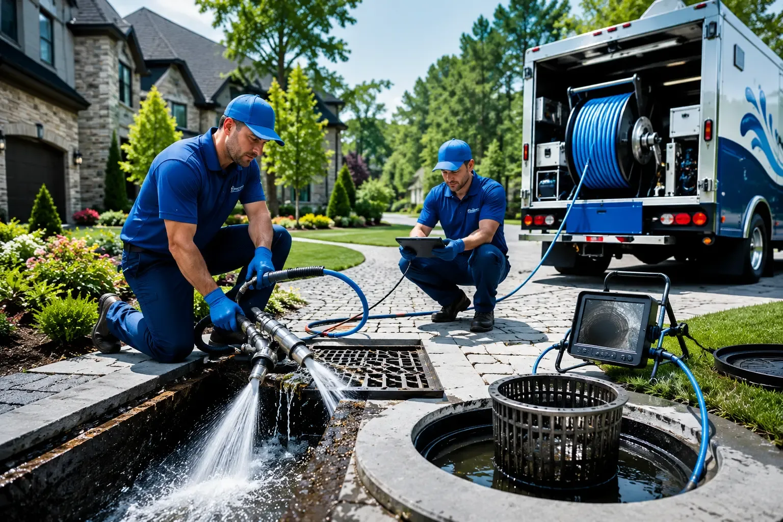 Local outdoor drain cleaning professionals in Easthampton, MA